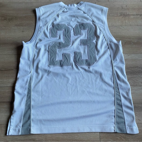 Vintage Y2K Air Jordan heavy mesh sleeveless practice jersey tank top - Picture 3 of 9